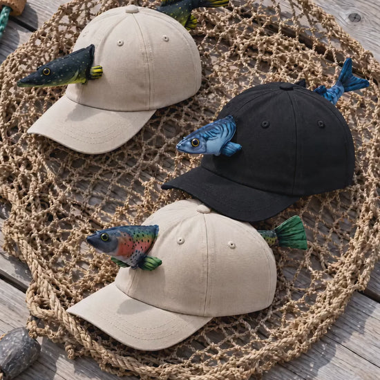 3 in einem Netz Fish-Caps im Video
